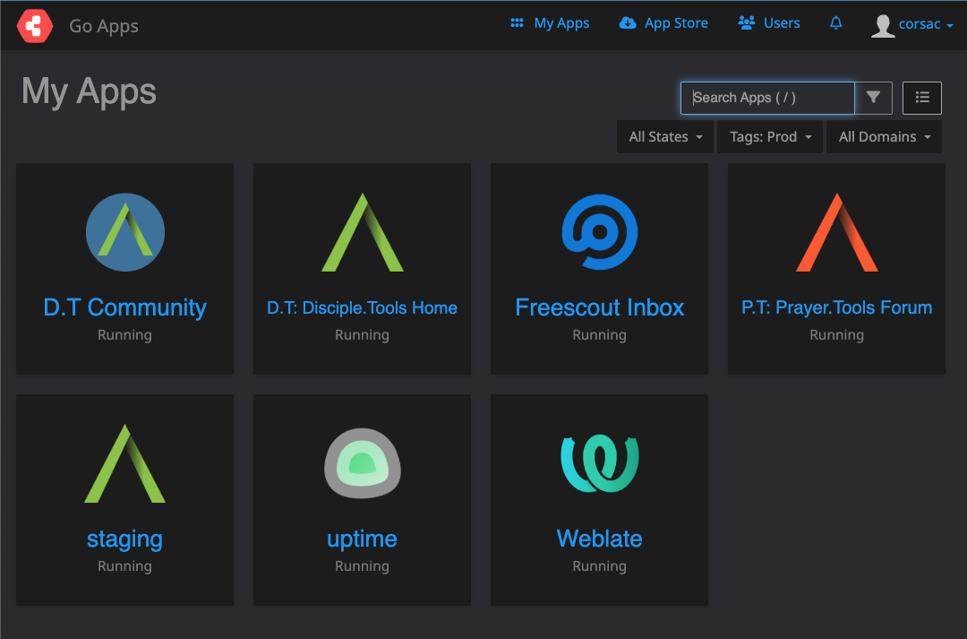 Cloudron: hosting open source apps